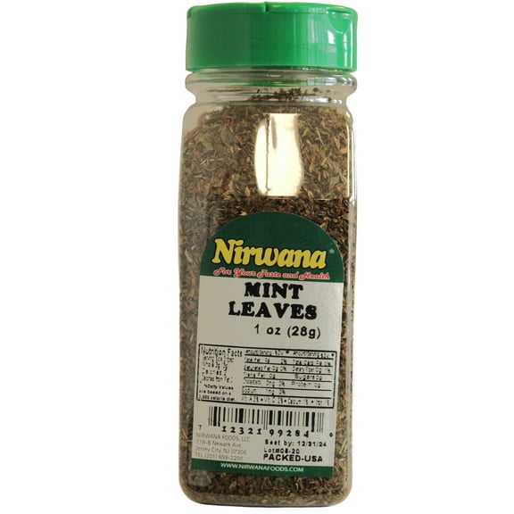 Fresh and Dried Mint Leaves 1 oz by Nirwana