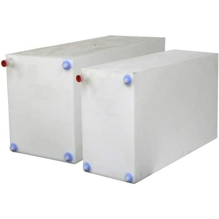 Fresh and Gray Water Holding Tank / Combo Pack / RV Water Holding Tank / Camper Water Holding Tanks - BPA Free (21 Gallon & 30 Gallon)