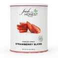 thumbnail image 1 of Fresh and Honest Foods 100% All Natural Freeze Dried Strawberries 6.3 OZ #10 Can, 1 of 3