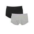 thumbnail image 1 of Fresh by Fruit of the Loom Hey Shorty Seamless Boyshort 2-Pack, Style FR123W, Sizes XS to 3XL, 1 of 12