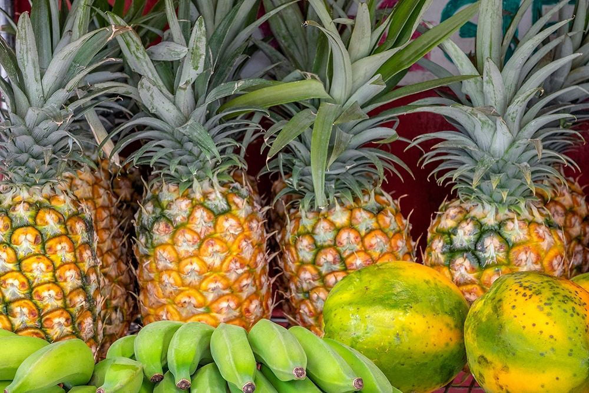 Fresh fruit at the marketKauaiHawaiiUSA by Jim Engelbrecht (24 x 18