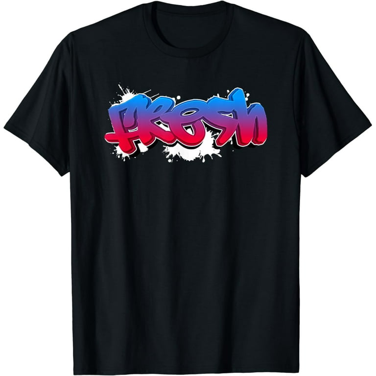 Fresh Graffiti Style Graphic T-Shirt Fresh Graffiti Style Graphic T-Shirt