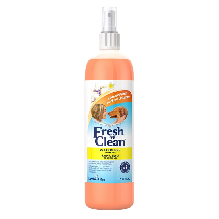 Fresh n Clean Waterless Shampoo Classic Fresh Scent 12 oz. Walmart