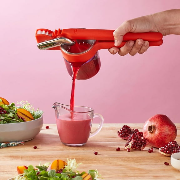 FreshForce Hand Press Juicer Pomegranate Watermelon Stone Fruit Juice Squeezer