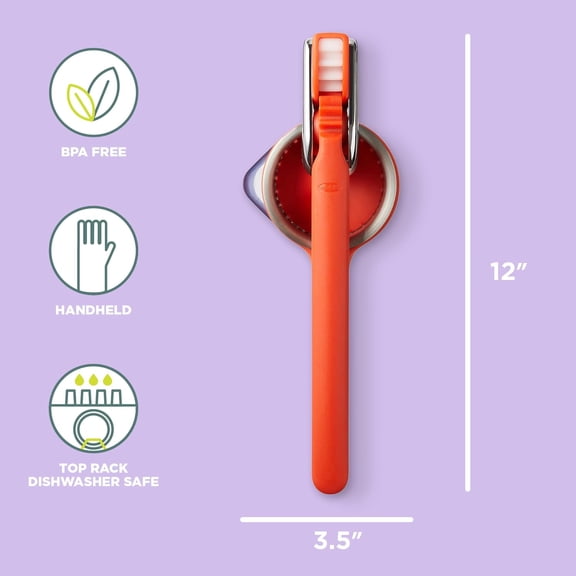 FreshForce Hand Press Juicer for Pomegranates and Stone Fruits - Portable Manual Squeezer with Stainless Steel Basket