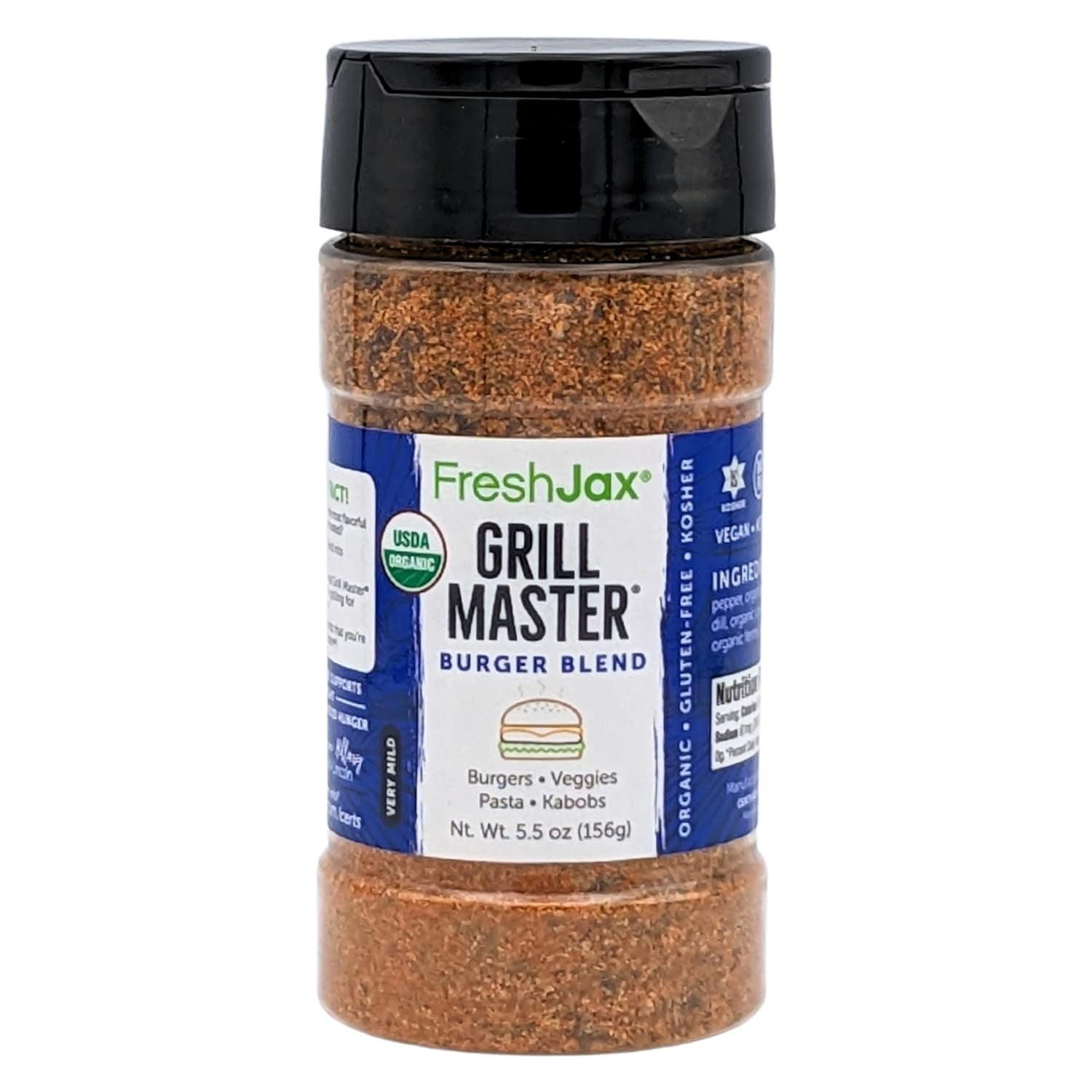 FreshJax Burger Seasoning Blend Organic Hamburger Seasoning for