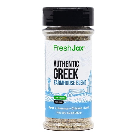 FreshJax Authentic Greek Seasoning – 3.2oz | Mediterranean Herb Blend for Chicken