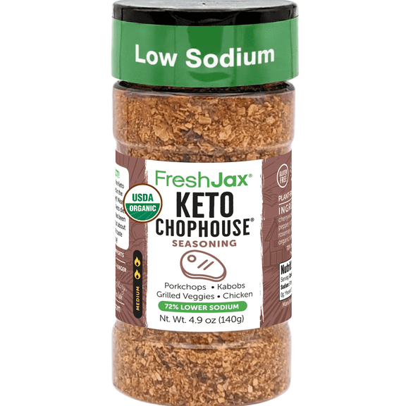 FreshJax Organic Keto Chophouse Steak Seasoning 4.9 oz Montreal-Style Steak Rub
