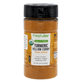 thumbnail image 1 of FreshJax Organic Salt-Free Yellow Curry Powder (4.4 oz Bottle) Non GMO, Gluten Free, Keto, Paleo, No Preservatives Organic Curry Powder | Handcrafted in Jacksonville, 1 of 9
