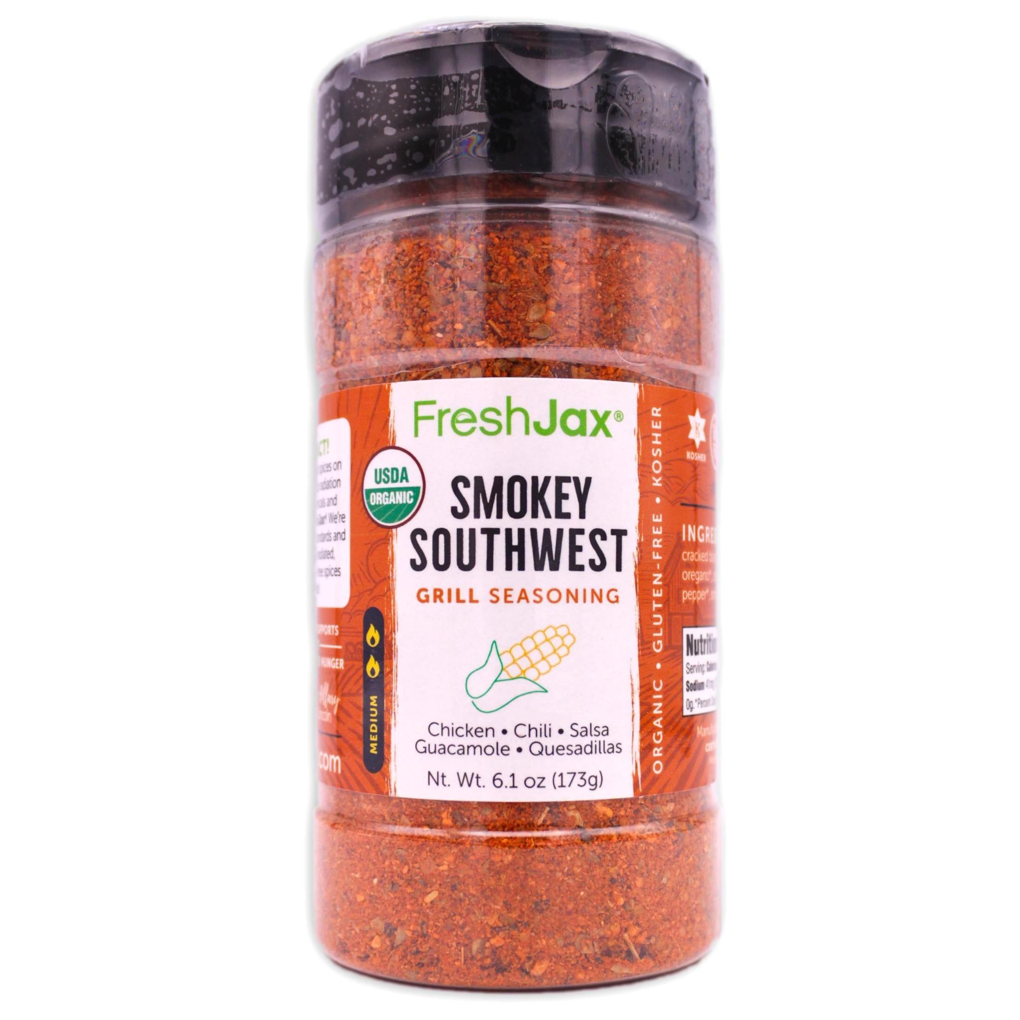 Freshjax Gourmet Spices and Seasonings, Citrus Pepper Large 6.2oz