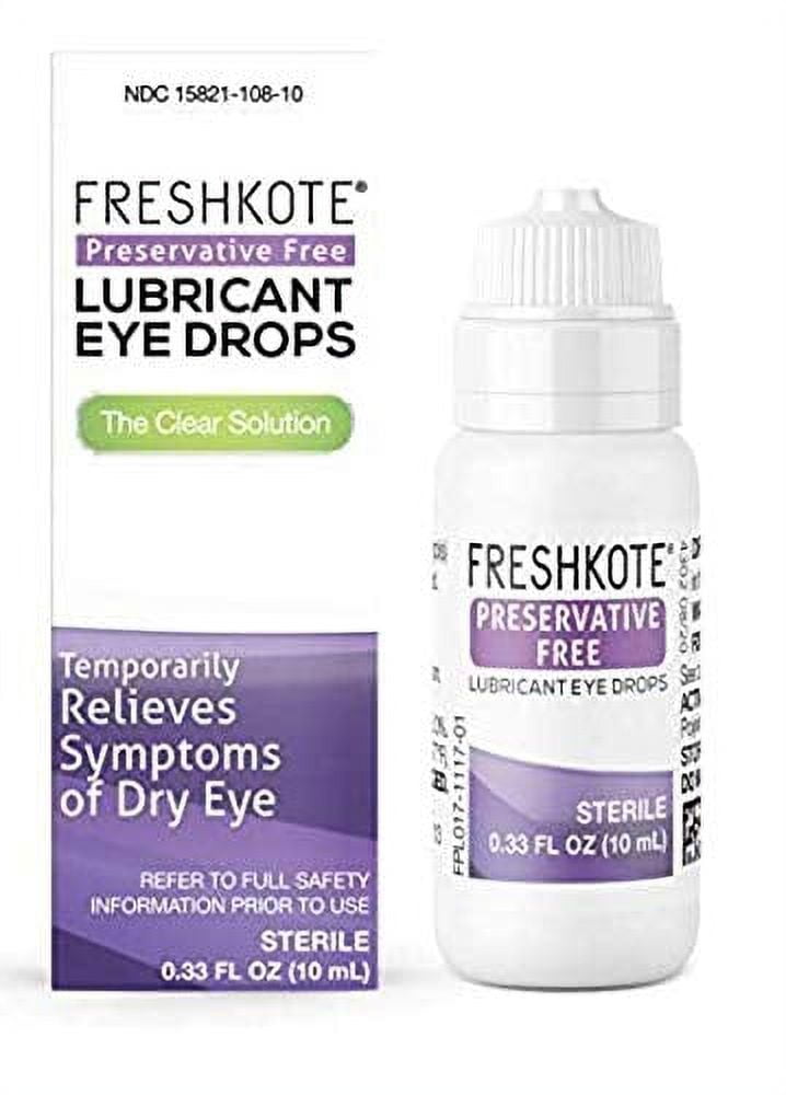 FreshKote Preservative Free Lubricant Eye Drops .33 Oz