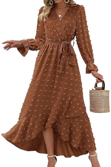 western formal wedding guest dress Cocktail Dress Western Wedding Attire For Female Guests Country Western  Style Cocktail Dress Maxi Dress Western Formal Wear Female Sundance Rust  Multi Printed Maxi Dress XS Size Women's Dresses 12th