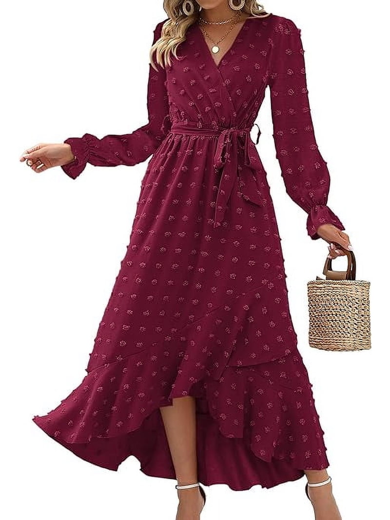 womens maxi wrap dress Alexa Maxi Wrap Dress