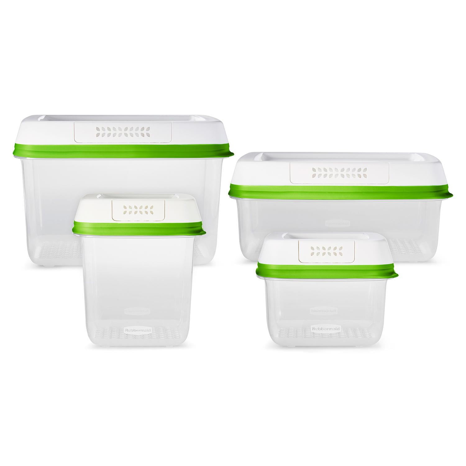 FreshWorks Food Storage Containers, 8Piece Set