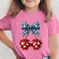 thumbnail image 1 of Freshbabe Children's Independence Day Flag Print Short-Sleeve Crew Neck T-Shirt, Summer Breathable Cotton, Casual and Versatile, 1 of 6