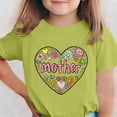 thumbnail image 1 of Freshbabe Unisex Kids Printed Short Sleeve T-Shirt, Classic Crew Neck Casual Tees, Versatile Everyday Outfit For Holiday and Gifting, 1 of 6