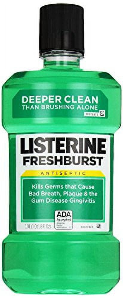Listerine Antiseptic Adult Mouthwash Fresh Burst 1 liter