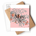 thumbnail image 1 of Freshed Pomegranate Flower May Pattern Postcards Envelopes Blank Note Cards Mailing, 1 of 4