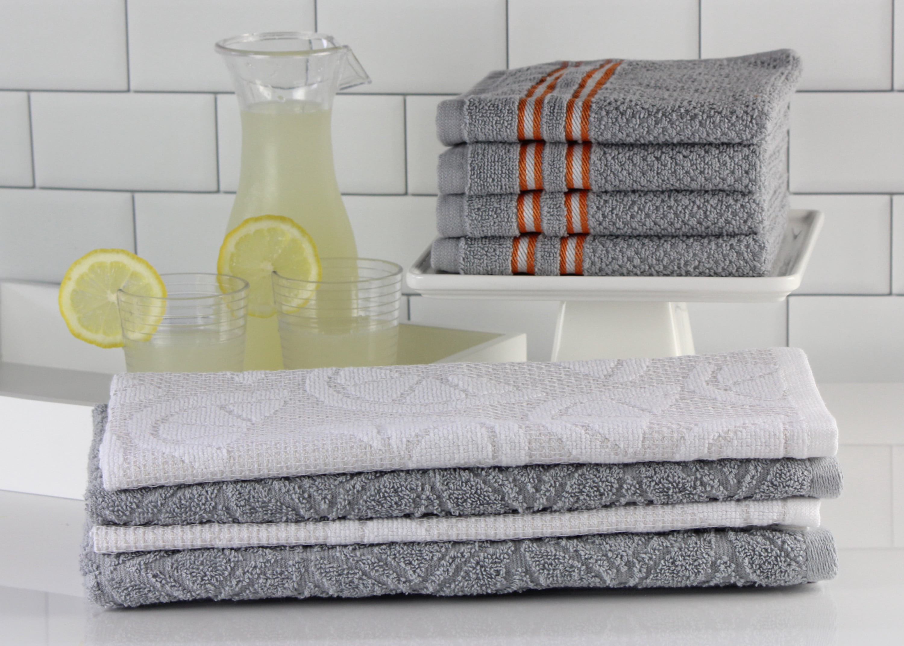 Freshee with Intellifresh Technology, 8 Pack, Kitchen Set, Grey