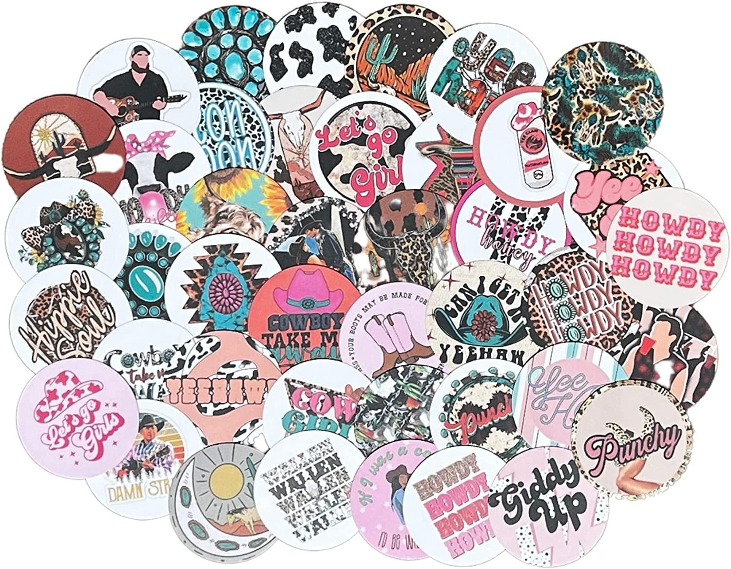 Freshie Cardstock Cutouts Rounds 2.5 inch for Freshies Random Mix 32 pk ...