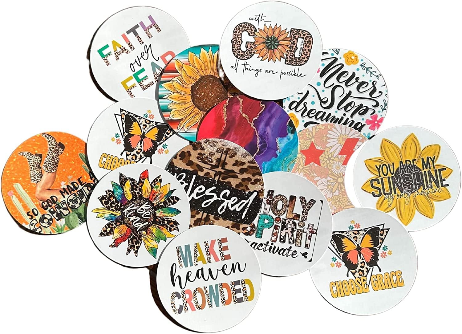 Freshie Religious Christian Cardstock Cutouts Rounds 2.5 inch for ...