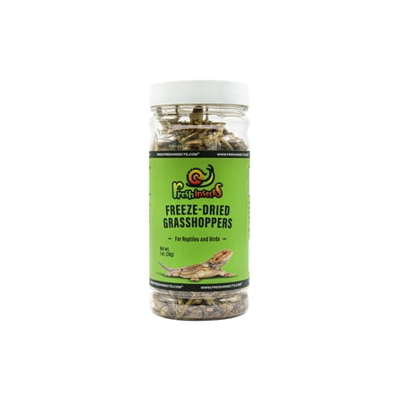 Freshinsects Freeze Dried Grasshoppers 1.0 oz