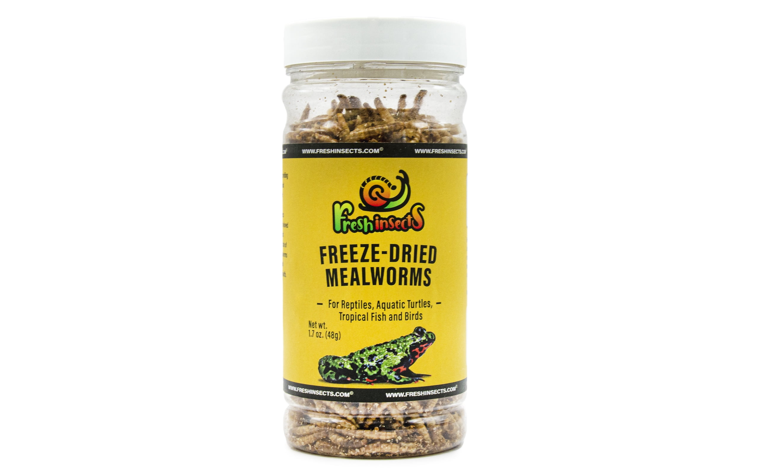Freshinsects FreezeDried Mealworms for Chicken or Birds,High Protein