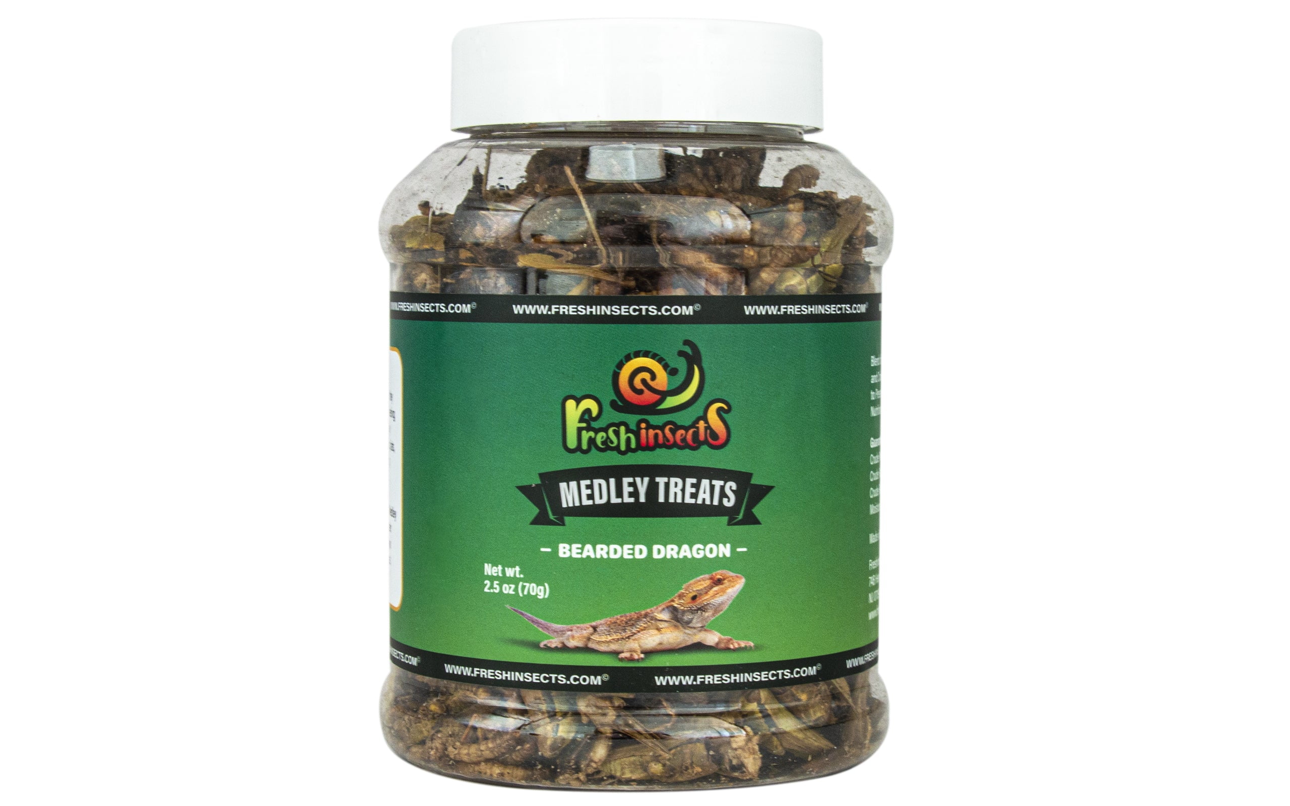 Freshinsects Medley Treat Food, Freeze Dried Mealworms,
