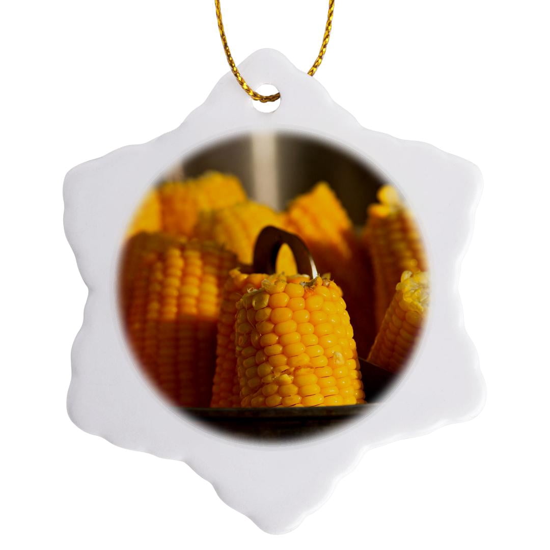 3drose, Freshly Boiled Yellow Corn on the Cob in the Metal Pot. Yummy ...