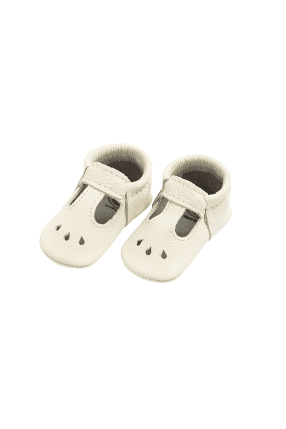 First Pair Blanc Mary Jane Moccasin Baby Shoe Size 3