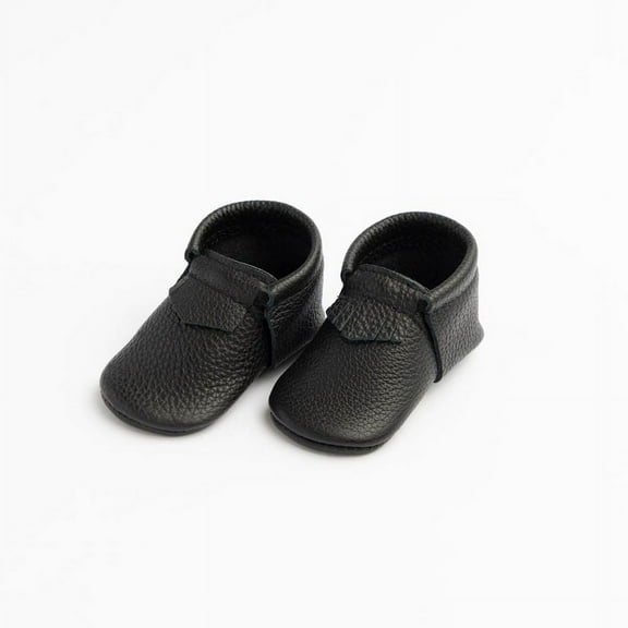 Freshly Picked First Pair Carbon City Moccasin Baby Shoe Newborn