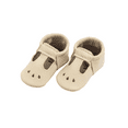 thumbnail image 1 of Freshly Picked First Pair Cream Mary Jane Moccasin Baby Shoe Newborn, 1 of 1