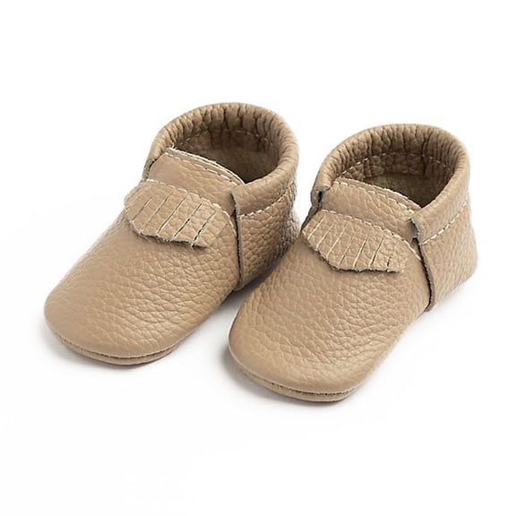 Freshly Picked First Pair Toast City Moccasin Baby Shoe Size 2