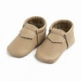 thumbnail image 1 of Freshly Picked First Pair Toast City Moccasin Baby Shoe Size 3, 1 of 1