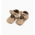 thumbnail image 1 of Freshly Picked First Pair Toast Knotted Bow Moccasin Baby Shoe Size 1, 1 of 1