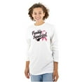 thumbnail image 1 of Freshly Squeezed Breast Cancer Aware Women's Long Sleeve T Shirt Brisco Brands M, 1 of 6