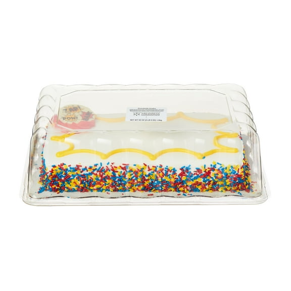 Freshness Guaranteed Superhero 1/4 Sheet Confetti Cake, 53 oz (Refrigerated)