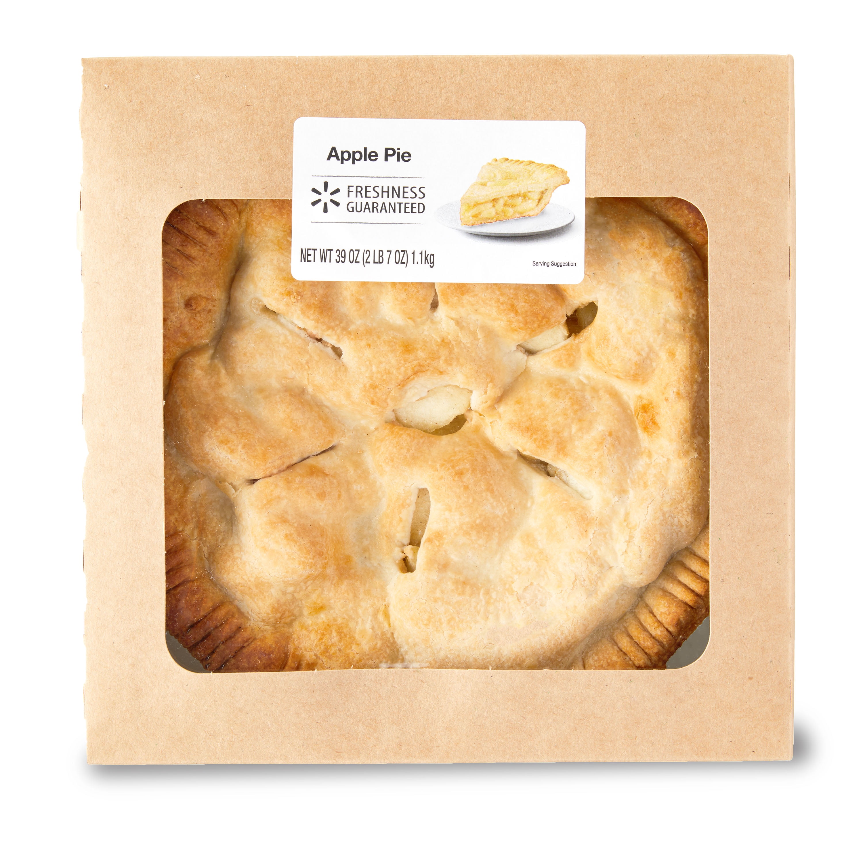 Freshness Guaranteed 10-inch Apple Pie, 39 oz, 1 Count - Walmart.com