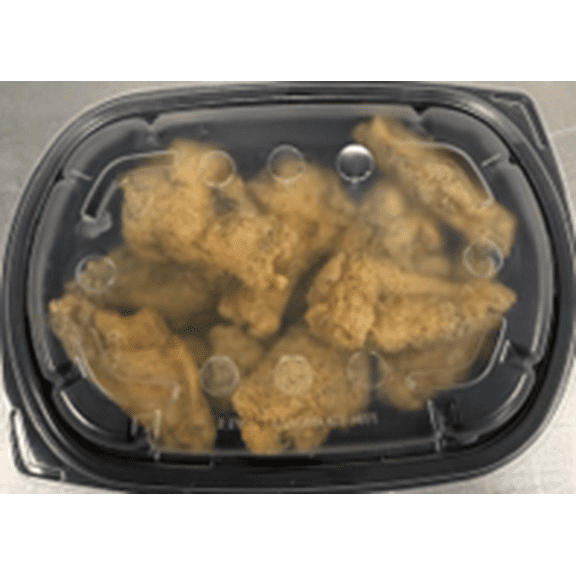 Freshness Guaranteed Hot and Ready-to-Eat Bone-in Ranch Chicken Wing Tray, 10 Pieces