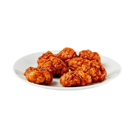 Freshness Guaranteed Hot and Ready-to-Eat Barbecue Boneless Wings, 24 Pieces