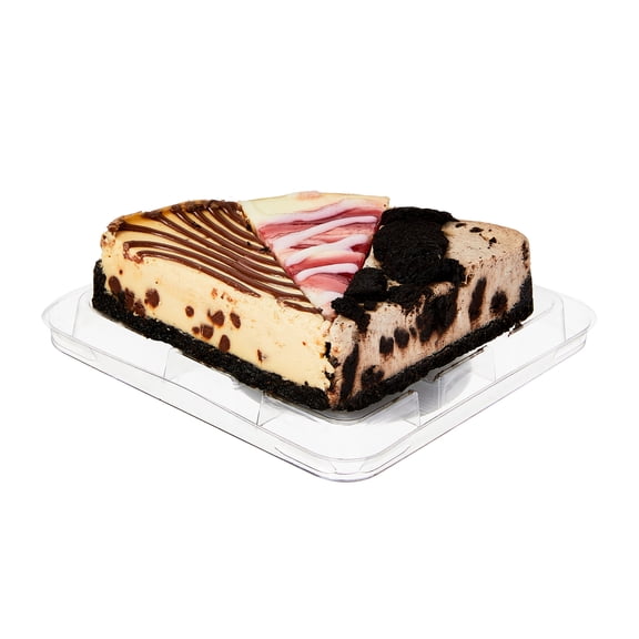 Freshness Guaranteed Chocolate Variety Cheesecake Slices, 12 oz, 3 Count (Refrigerated)