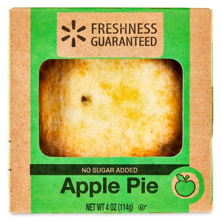 Freshness Guaranteed 4-inch No Sugar Added Mini Apple Pie, 4 oz, 1 Count