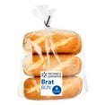 thumbnail image 1 of Freshness Guaranteed Bratwurst Buns, 9 oz, 6 Count, 1 of 10
