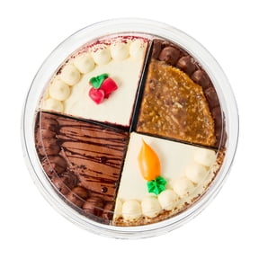 Freshness Guaranteed 8"-Inch Variety Cake, Carrot Cake, German Chocolate, Chocolate and Red Velvet, 44 oz (Refrigerated)