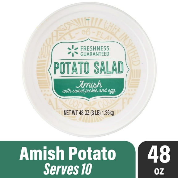Freshness Guaranteed Amish Ready-to-Serve Potato Salad Picnic Tub, 48 oz, 1 Count (Refrigerated)