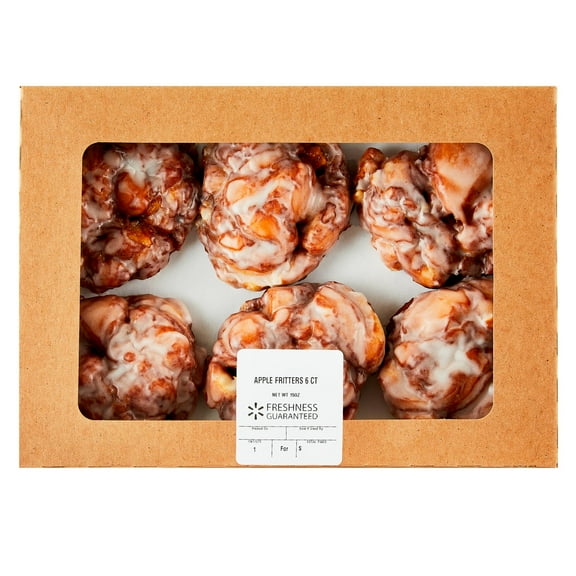 Freshness Guaranteed Apple Fritters, 15 oz, 6 Count