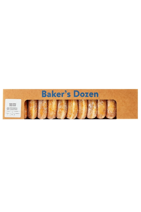 Baker's Dozen Sugar Topped Donuts, 27 oz, 13 Count