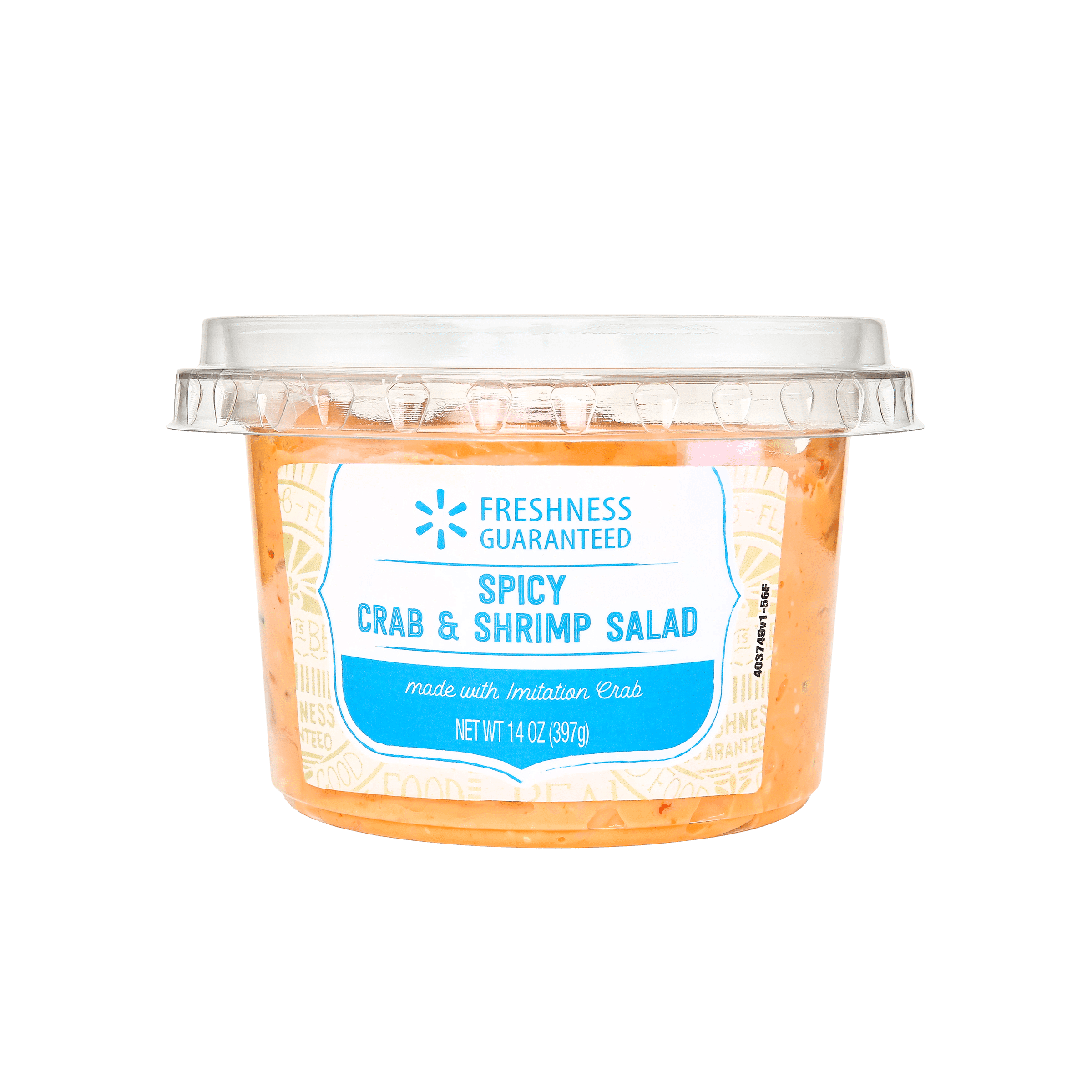 Freshness Guaranteed Spicy Crab & Shrimp Salad, Regular 14 oz Plastic
