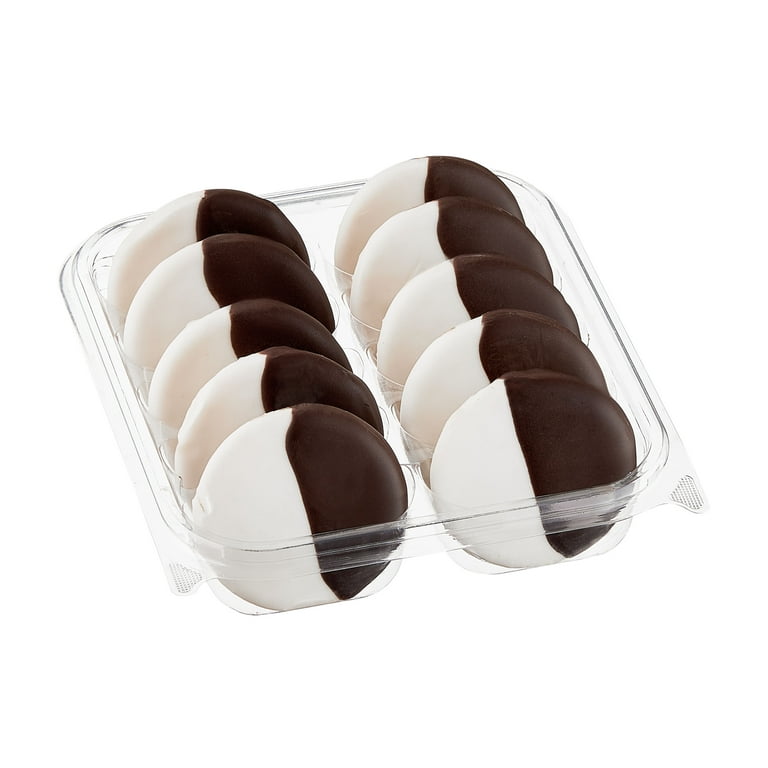 Freshness Guaranteed Black and White Cookies, Baked, Ready to Eat