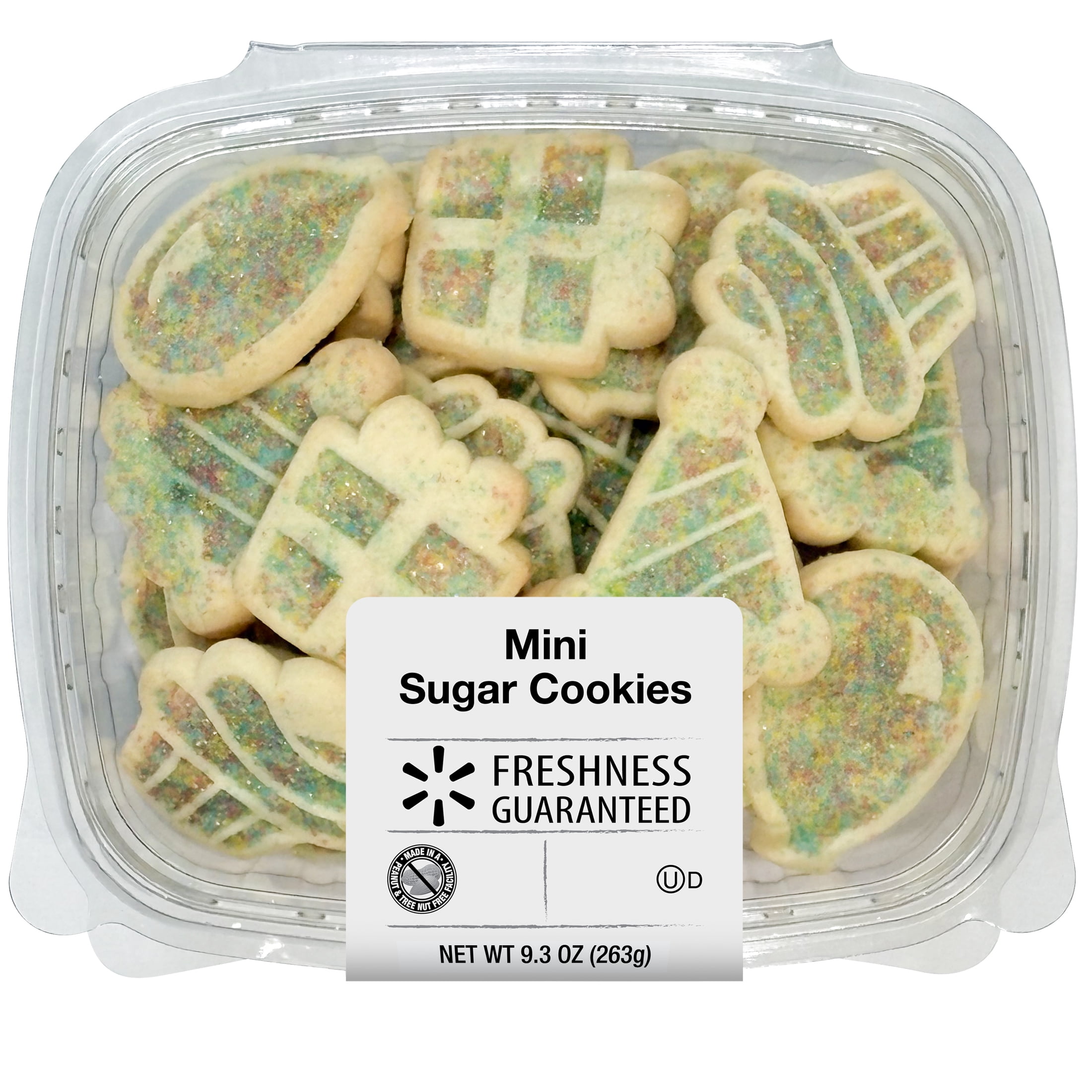 Freshness Guaranteed Celebration Mini Sugar Cookies, 9.3 oz, 36 Count